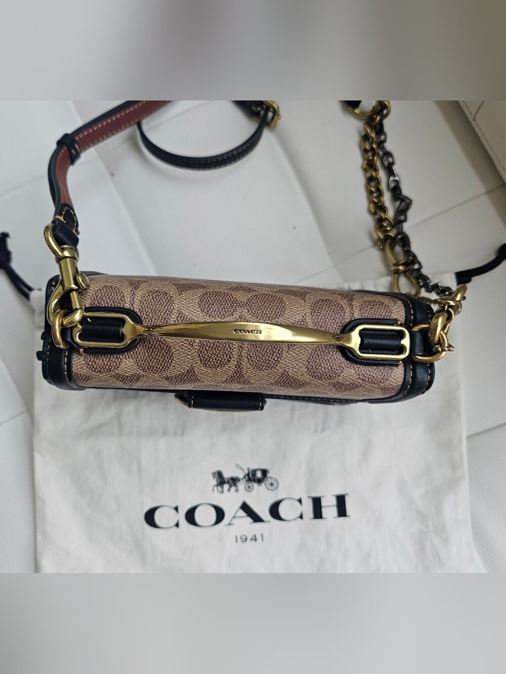 Authentic Coach Riley 18 1941 Colletion Bag - Picture 6 of 16